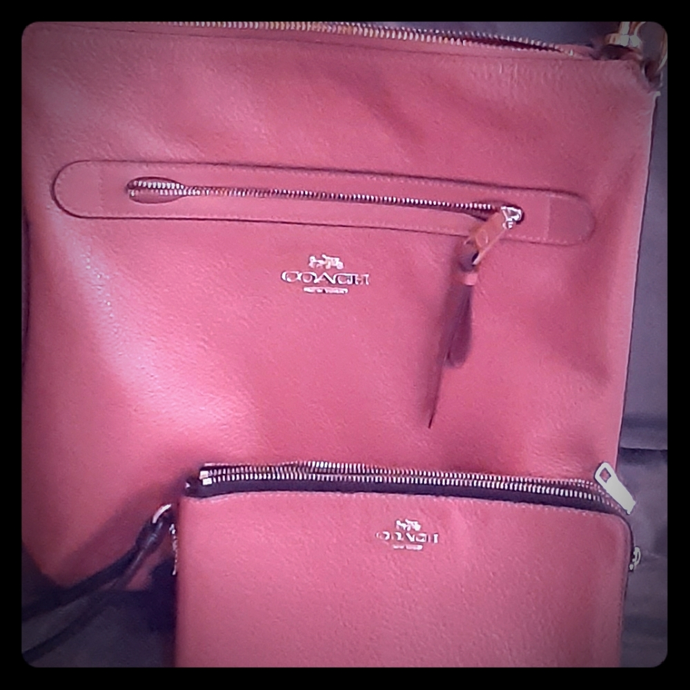 Coach Designer Purse File Crossover Bag
